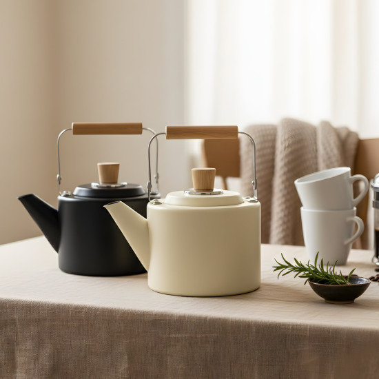 Metal Teapot 1 Liter